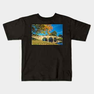 Autumn colours at Chatsworth, Derbyshire, uk Kids T-Shirt